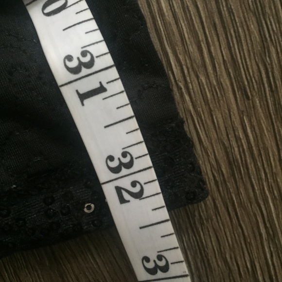 Nordstrom Brand Mimi Chica Black Sequin Dress Sz S - Picture 6 of 6